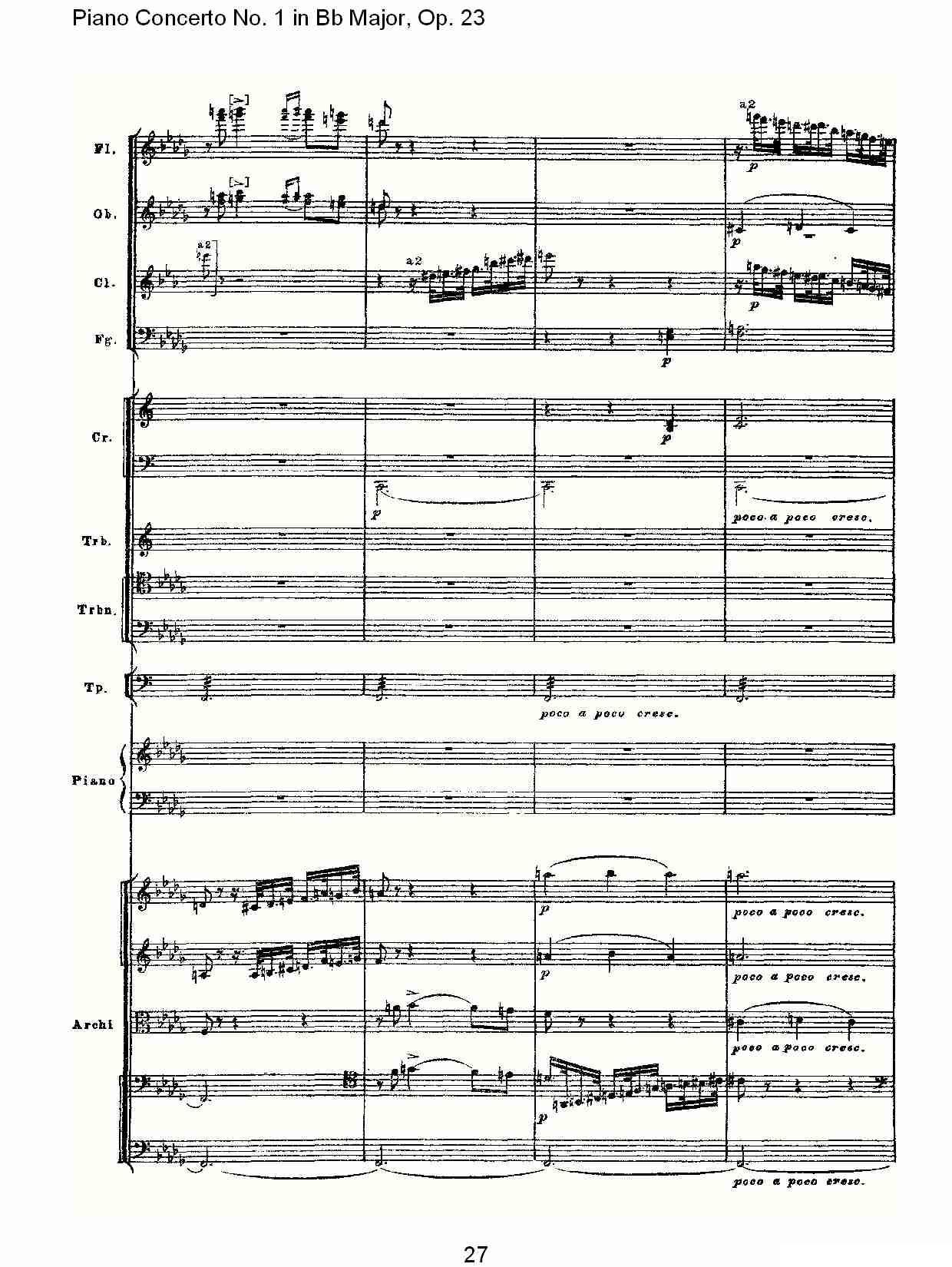 Bb大调第一钢琴协奏曲,Op.23第三乐章（一）钢琴曲谱（图27）