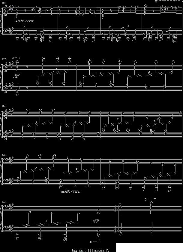土耳其进行曲（瓦洛多斯改编莫扎特版）钢琴曲谱（图10）