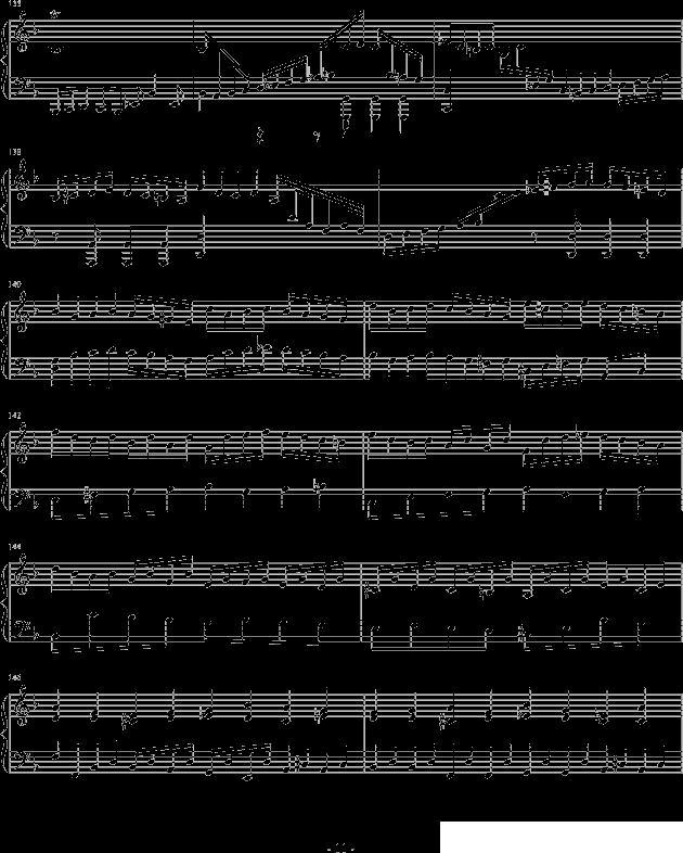 Concerto（巴赫第一键盘乐协奏）钢琴曲谱（图11）