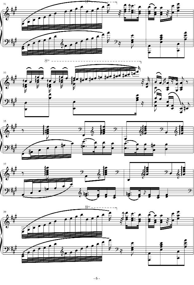 匈牙利狂想曲第11号钢琴曲谱（图6）