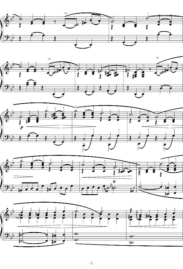 G minor Ballade（G小调叙事曲 [版本一]）钢琴曲谱（图2）