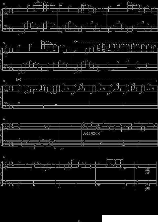 Nocturne in C minor钢琴曲谱（图5）