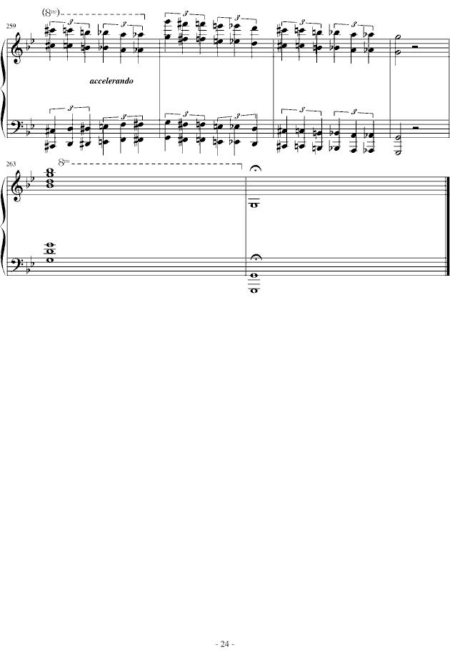 G minor Ballade（G小调叙事曲 [版本一]）钢琴曲谱（图24）