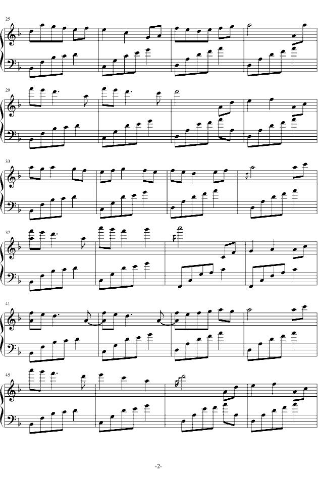 夜的钢琴曲十一钢琴曲谱（图2）