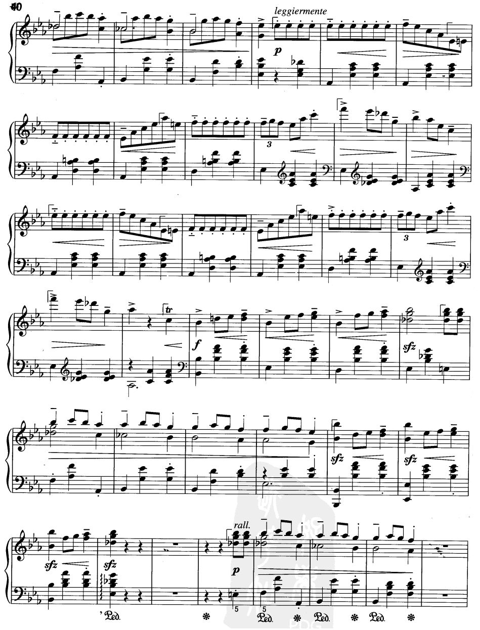 辉煌的大圆舞曲钢琴曲谱（图7）