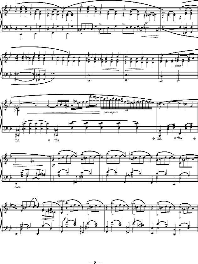 G minor Ballade（G小调叙事曲 [版本二]）钢琴曲谱（图2）