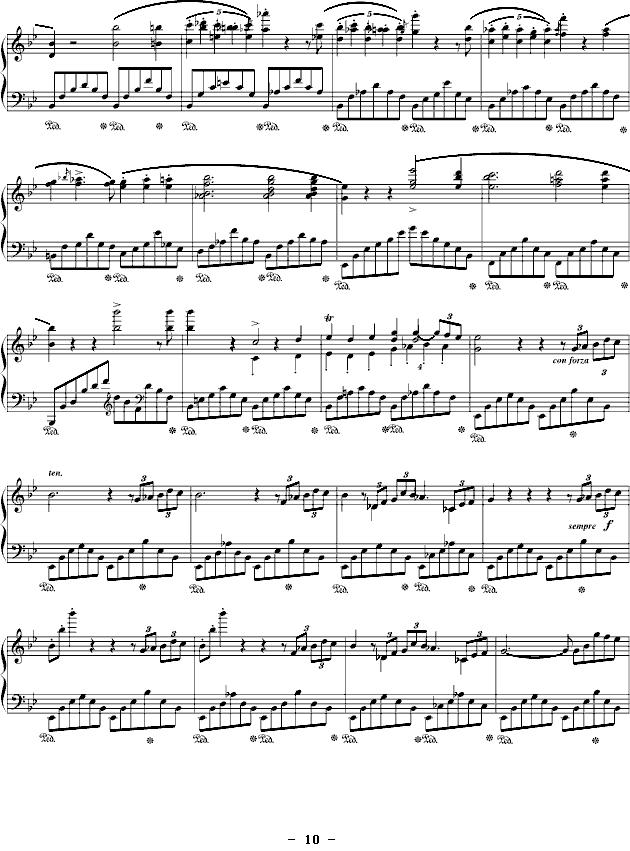 G minor Ballade（G小调叙事曲 [版本二]）钢琴曲谱（图10）