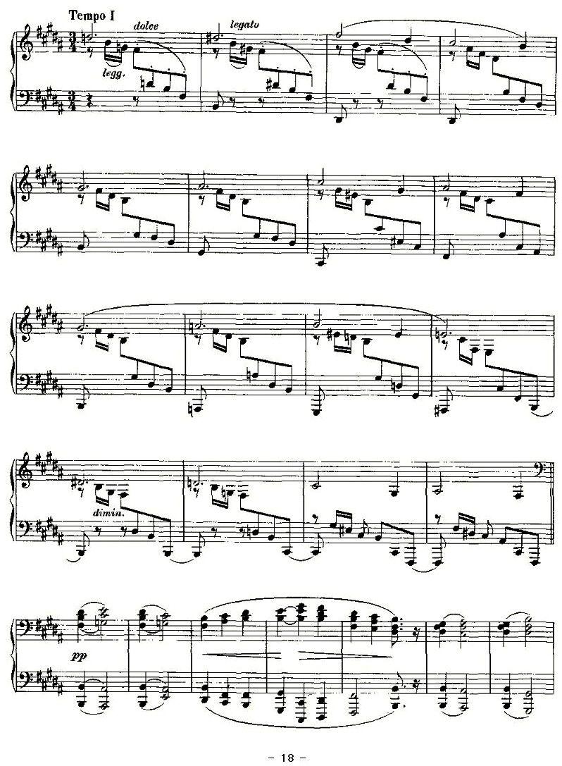 Ballades（勃拉姆斯4首叙事曲）钢琴曲谱（图18）