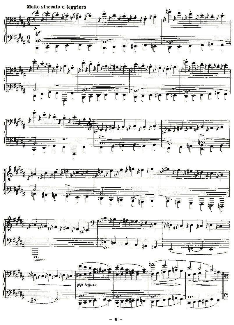 Ballades（勃拉姆斯4首叙事曲）钢琴曲谱（图6）
