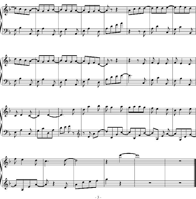 沙风钢琴曲谱（图3）