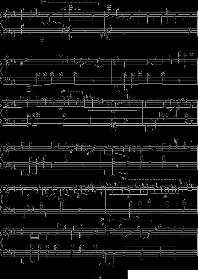 Chopin（大波兰舞曲）钢琴曲谱（图14）