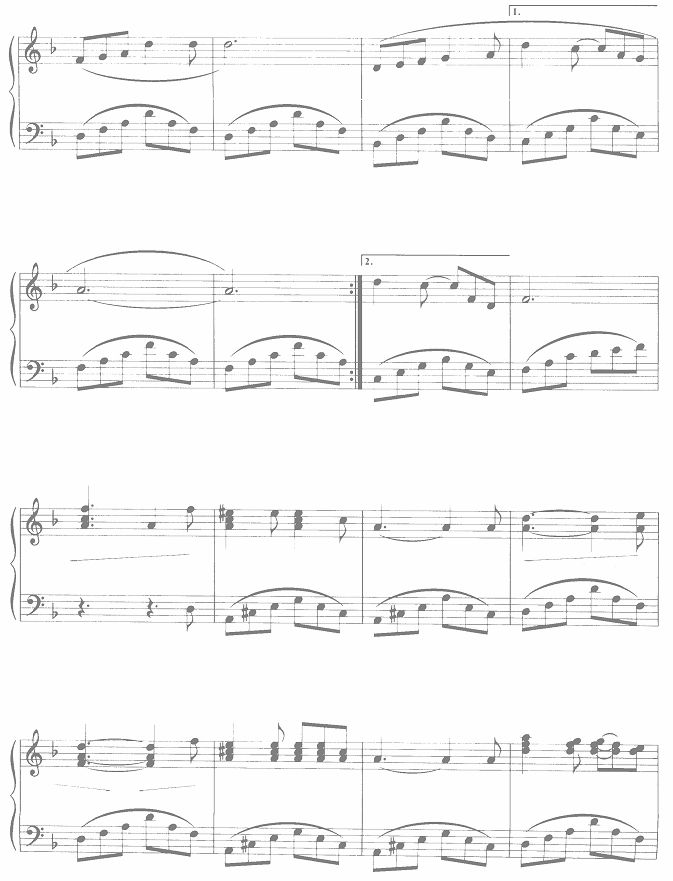 亲密爱人钢琴曲谱（图2）
