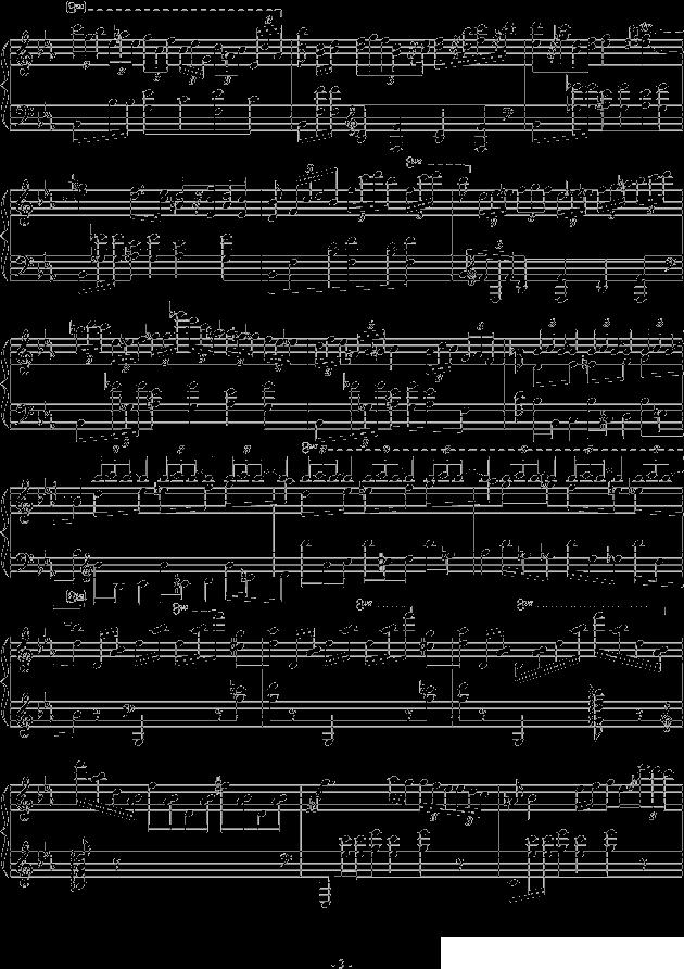 Chopin（大波兰舞曲）钢琴曲谱（图3）