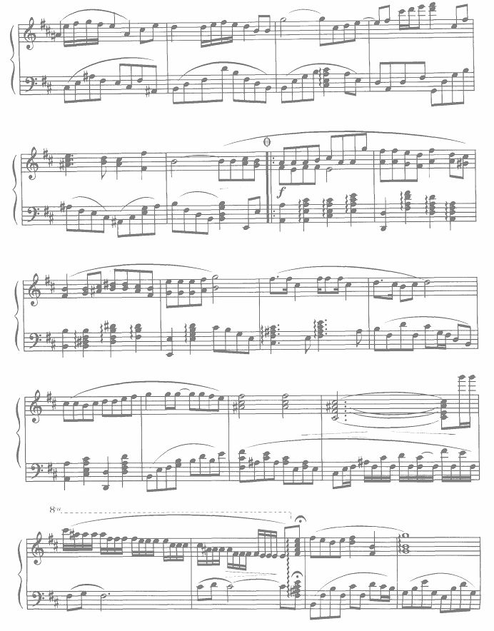 赤的诱惑钢琴曲谱（图2）