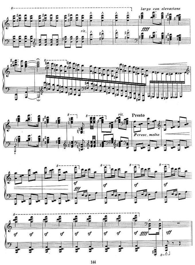 序曲与舞曲（第二部分）钢琴曲谱（图10）