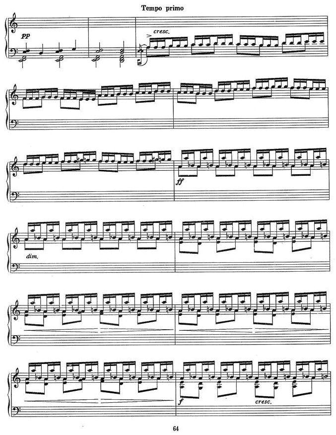 新疆幻想曲钢琴曲谱（图6）