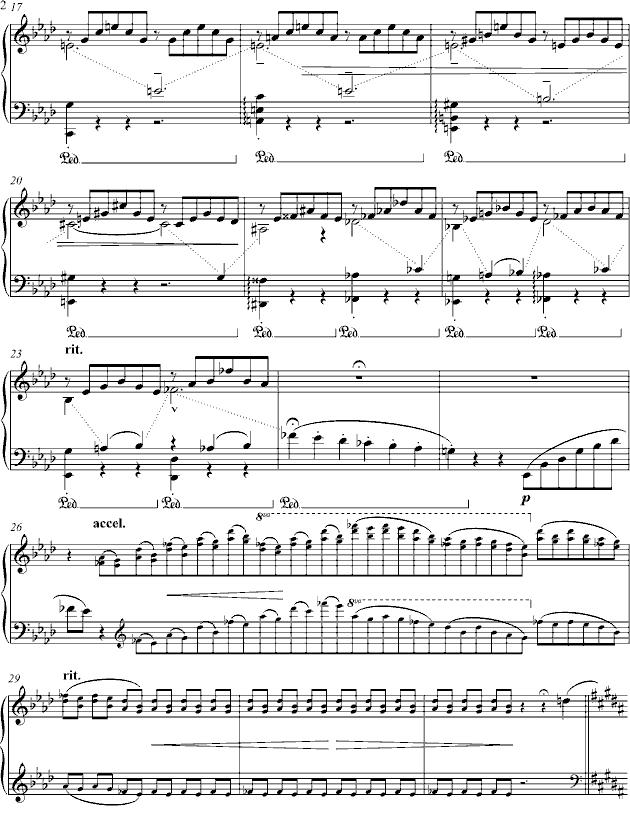 爱之梦 No.3钢琴曲谱（图2）