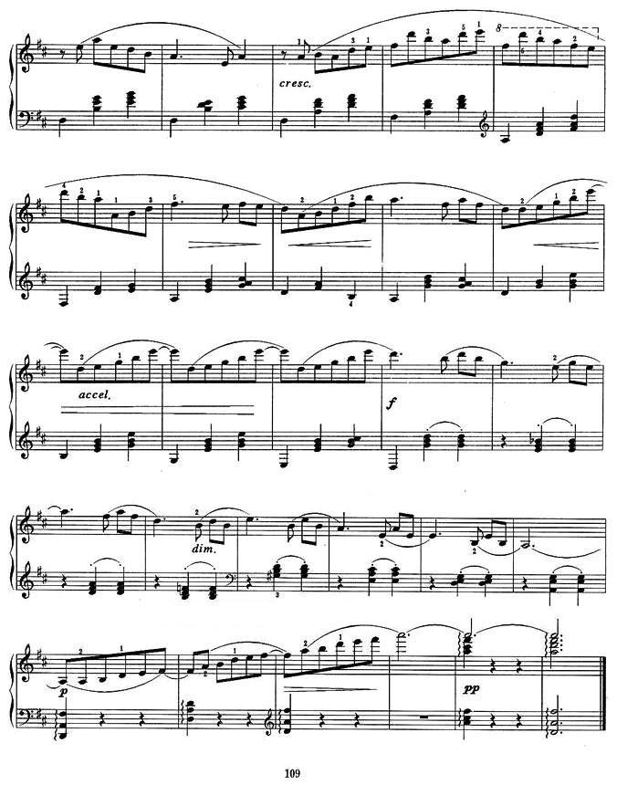 运动会组曲三、自由体操钢琴曲谱（图5）