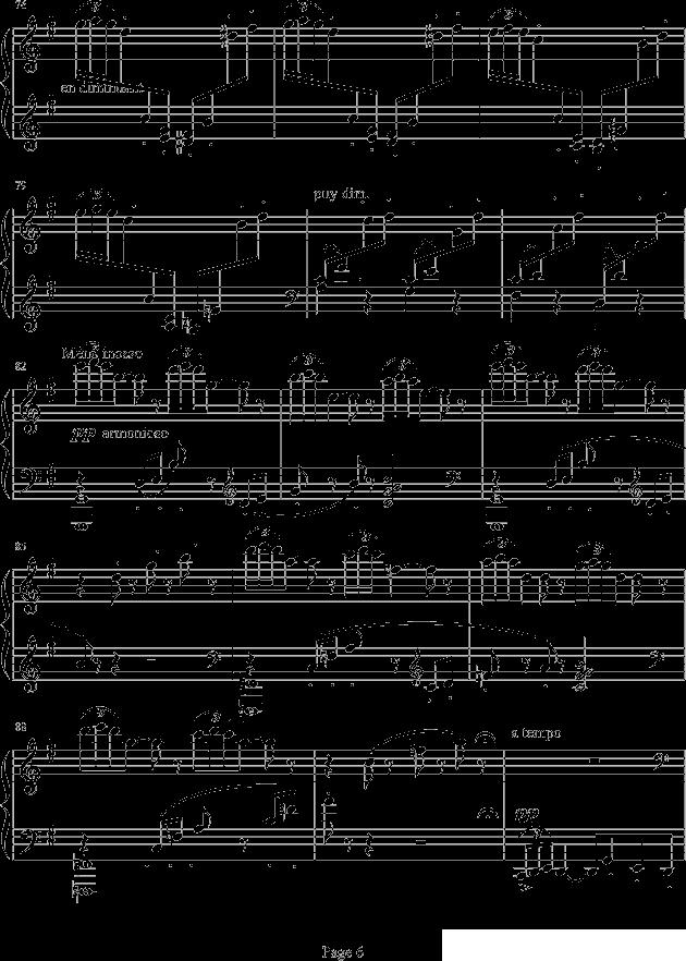阿拉伯风格幻想曲 No.2钢琴曲谱（图6）
