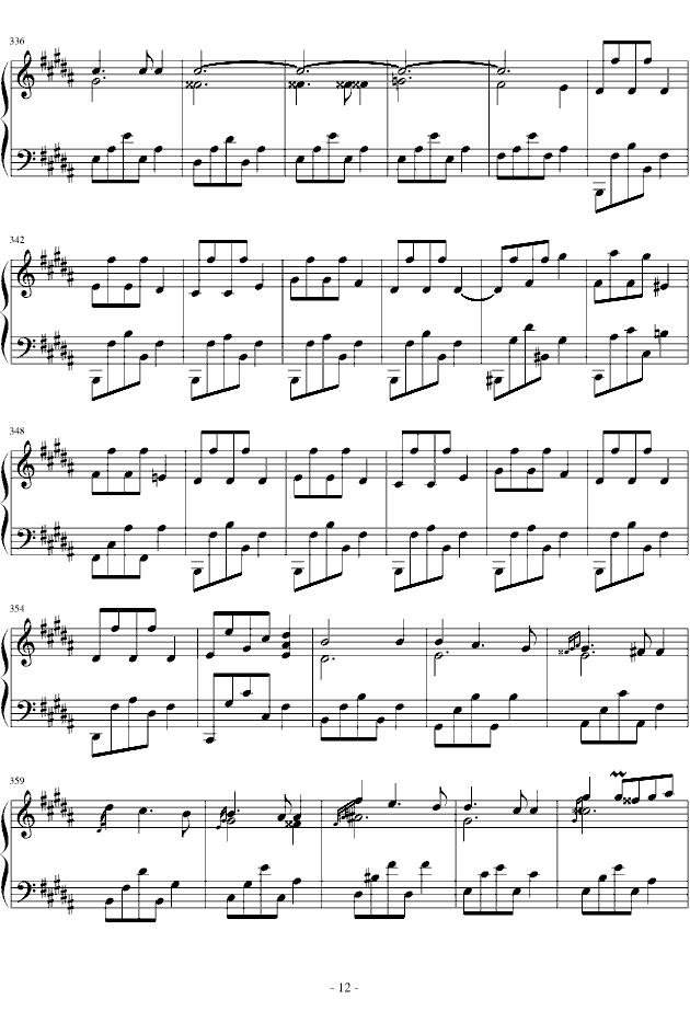 b小调谐谑曲钢琴曲谱（图12）