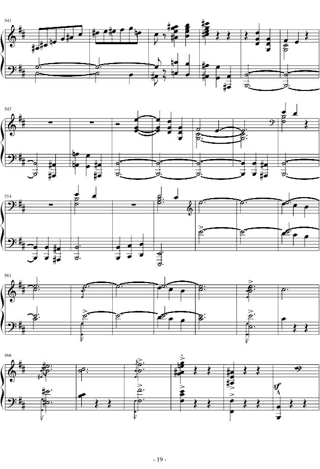 b小调谐谑曲钢琴曲谱（图19）