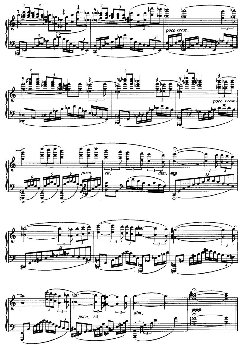 追逐钢琴曲谱（图2）
