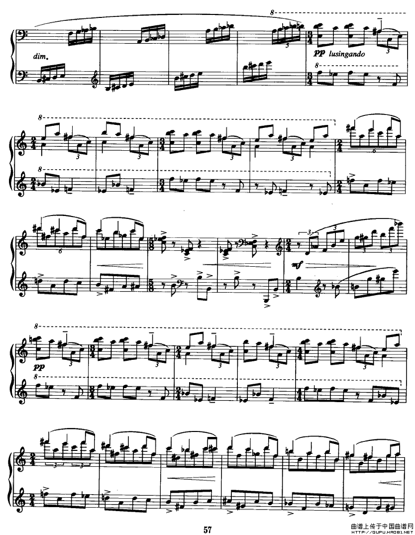情景P16钢琴曲谱（图1）