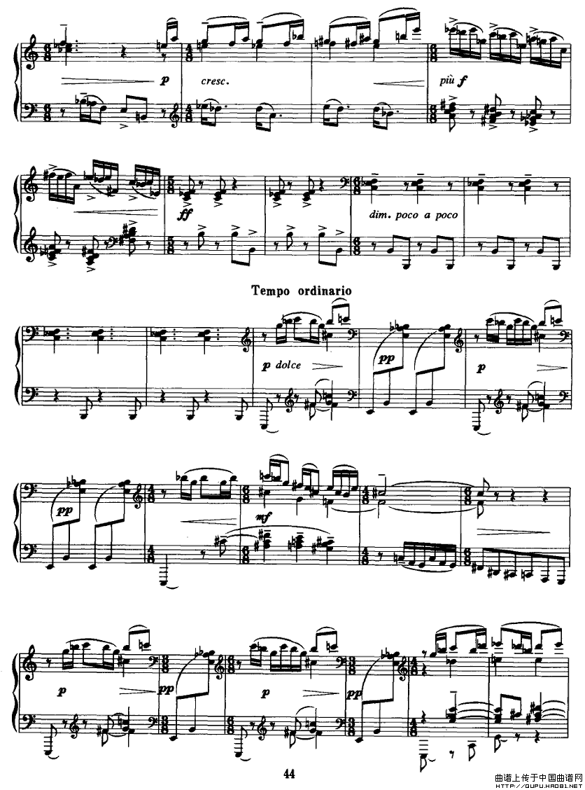 情景P3钢琴曲谱（图1）