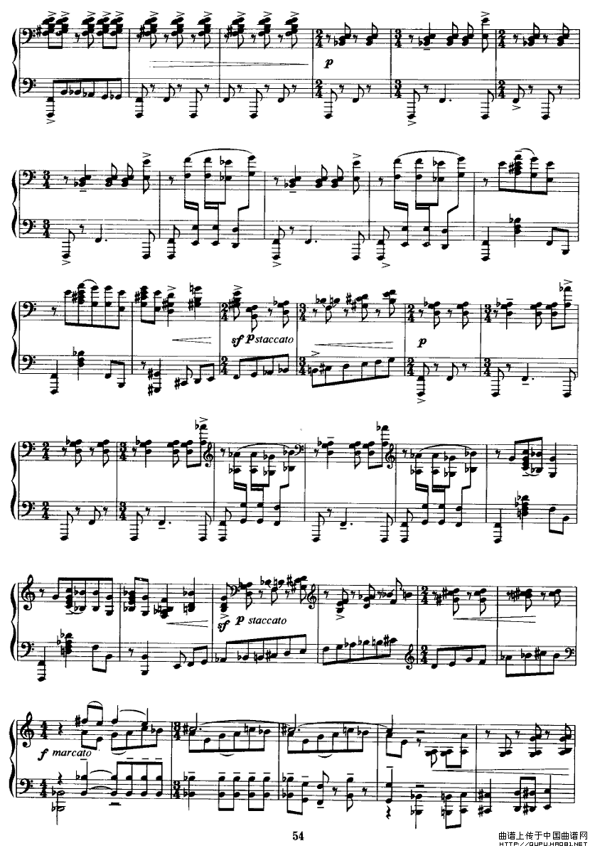 情景P13钢琴曲谱（图1）