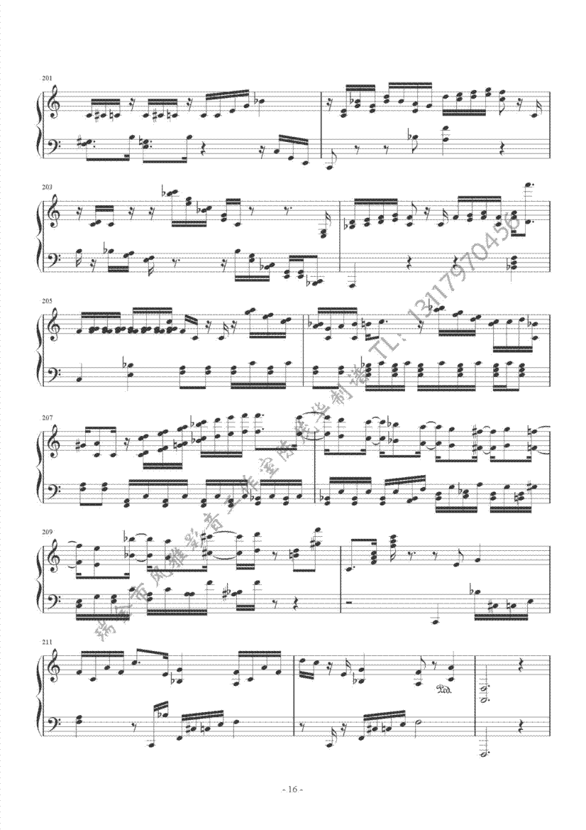 海顿c大调奏鸣曲16钢琴曲谱（图1）