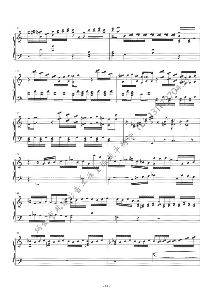 海顿c大调奏鸣曲14钢琴曲谱（图1）