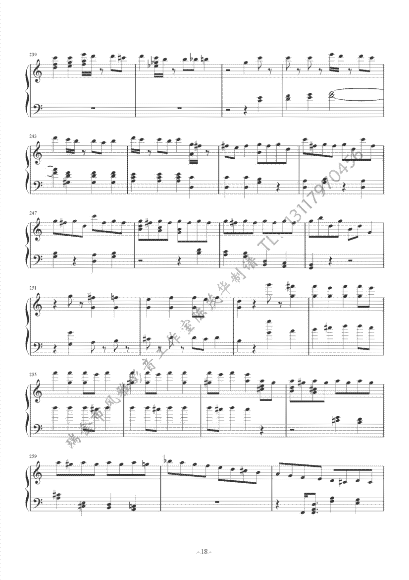 海顿c大调奏鸣曲18钢琴曲谱（图1）