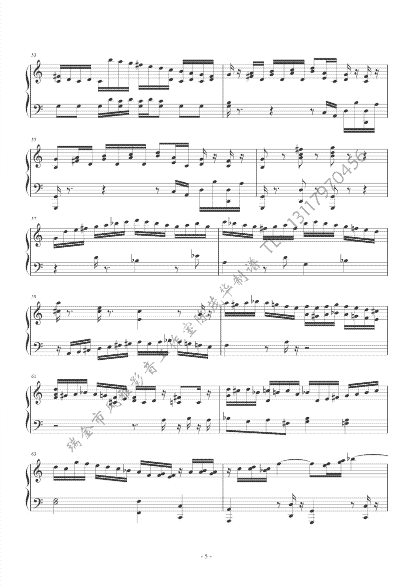 海顿c大调奏鸣曲5、6钢琴曲谱（图1）