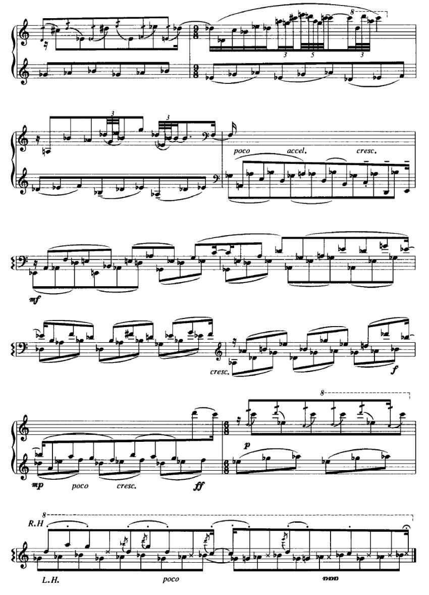 禅云 1、潭影钢琴曲谱（图2）