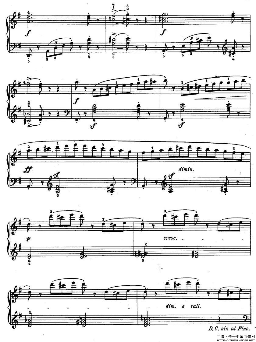 儿童钢琴进阶练习曲50首之23钢琴曲谱（图2）