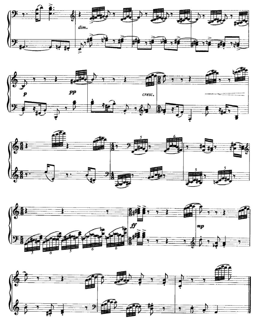 钢琴小品：林中鸟钢琴曲谱（图2）