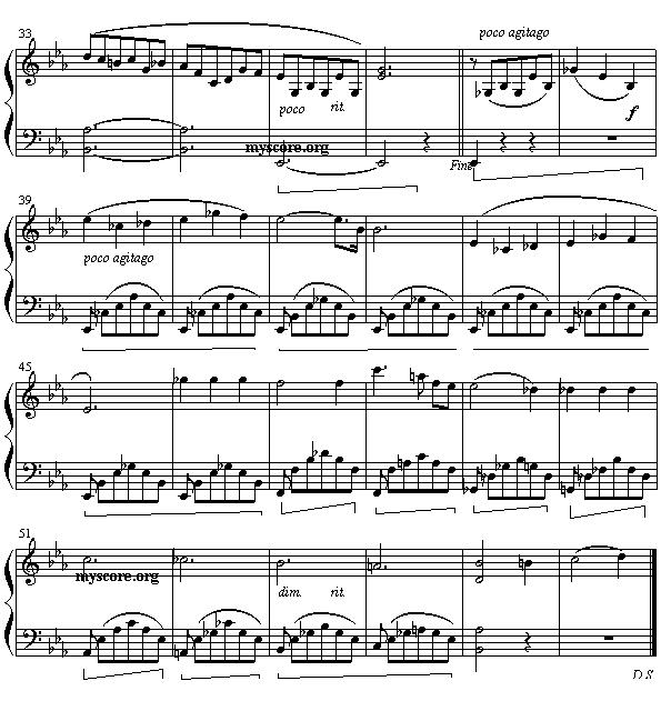 天使的小夜曲（布拉加作曲版）钢琴曲谱（图2）