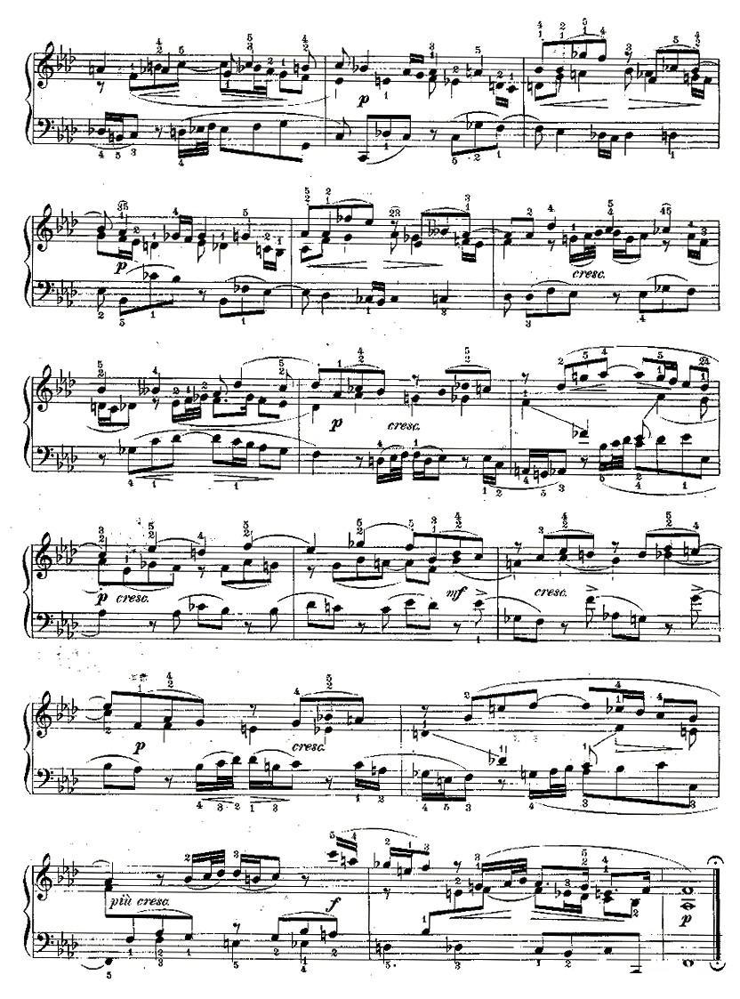 FIFTEEN THREE-PART INVETIONS之九（15首3部创意曲之九）钢琴曲谱（图2）