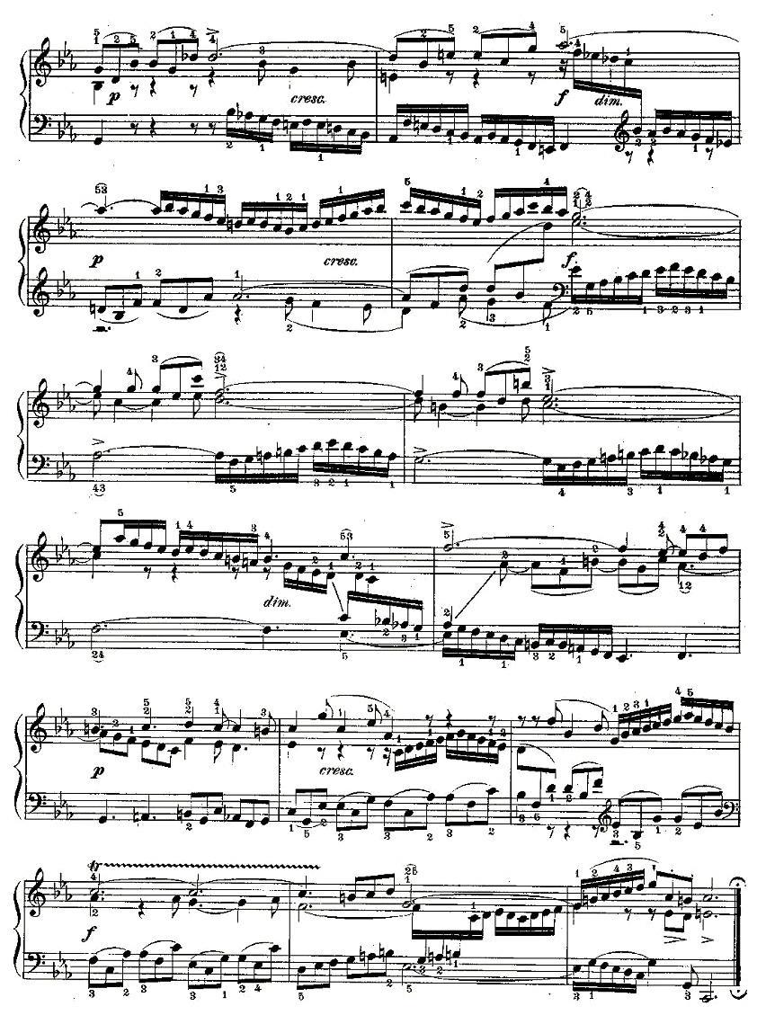 FIFTEEN THREE-PART INVETIONS之二（15首3部创意曲之二）钢琴曲谱（图2）