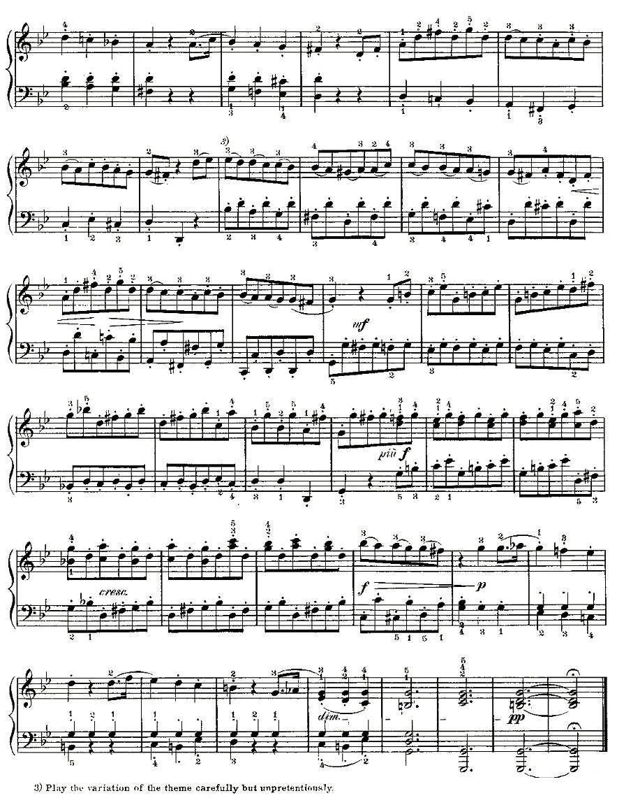 贝多芬钢琴小品Op.119 之一钢琴曲谱（图2）
