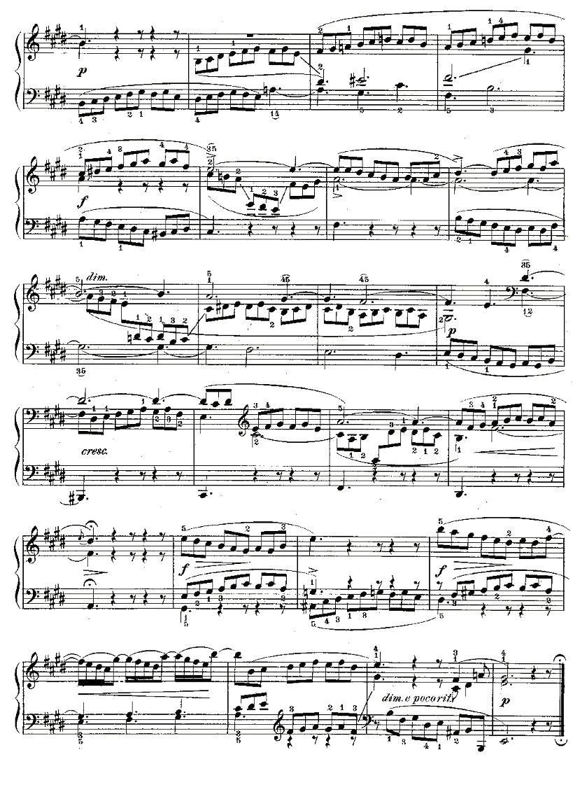 FIFTEEN THREE-PART INVETIONS之六（15首3部创意曲之六）钢琴曲谱（图2）