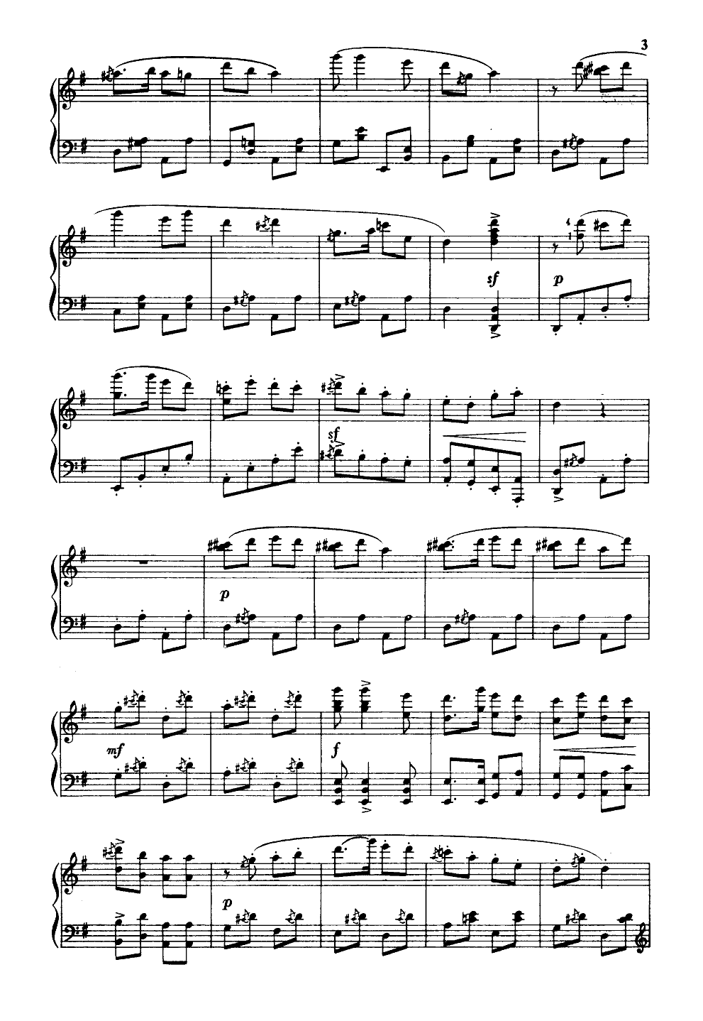 翻身的日子(钢琴谱)钢琴曲谱（图2）