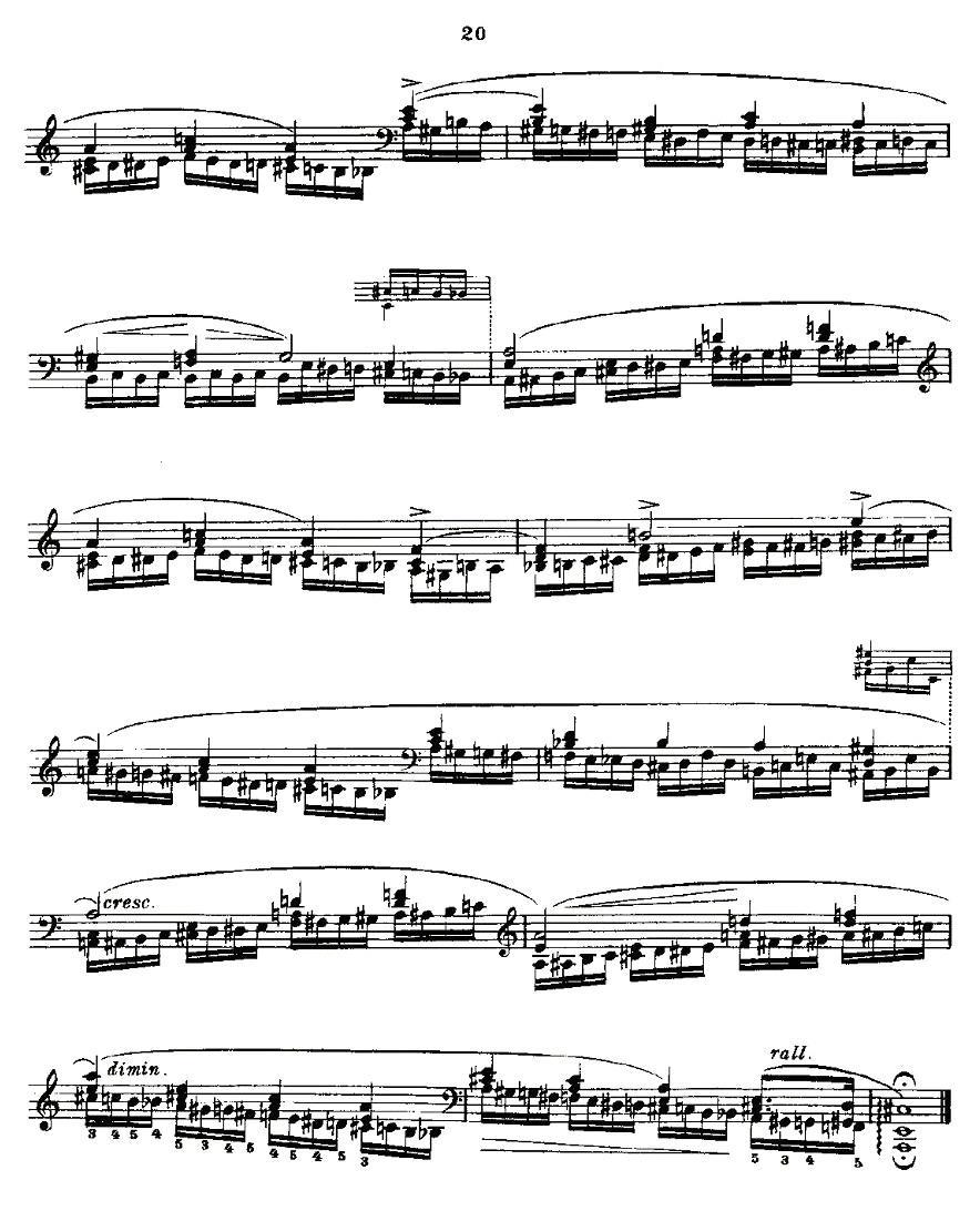 肖邦《练习曲》Fr.Chopin Op.10 No2-1钢琴曲谱（图4）