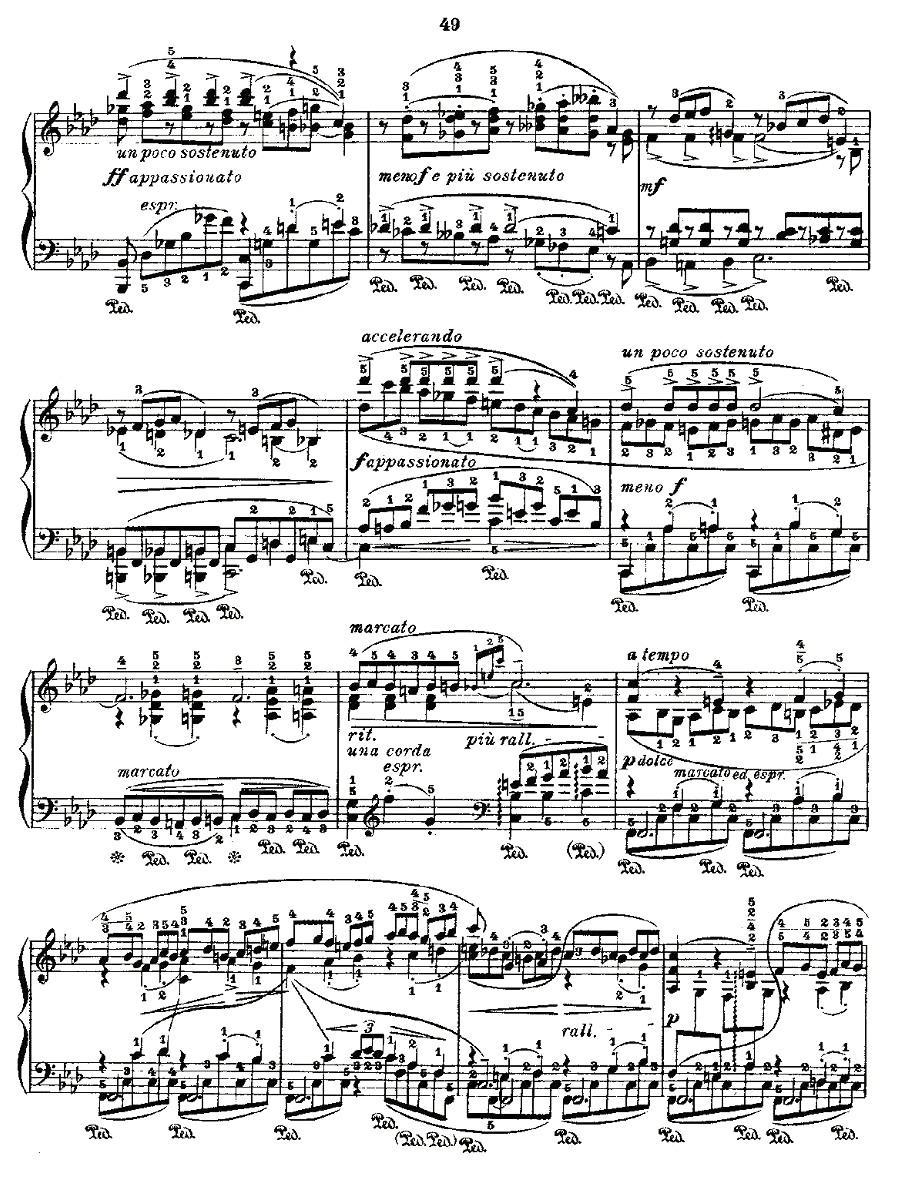 肖邦《练习曲》Fr.Chopin Op.10 No9-2钢琴曲谱（图3）