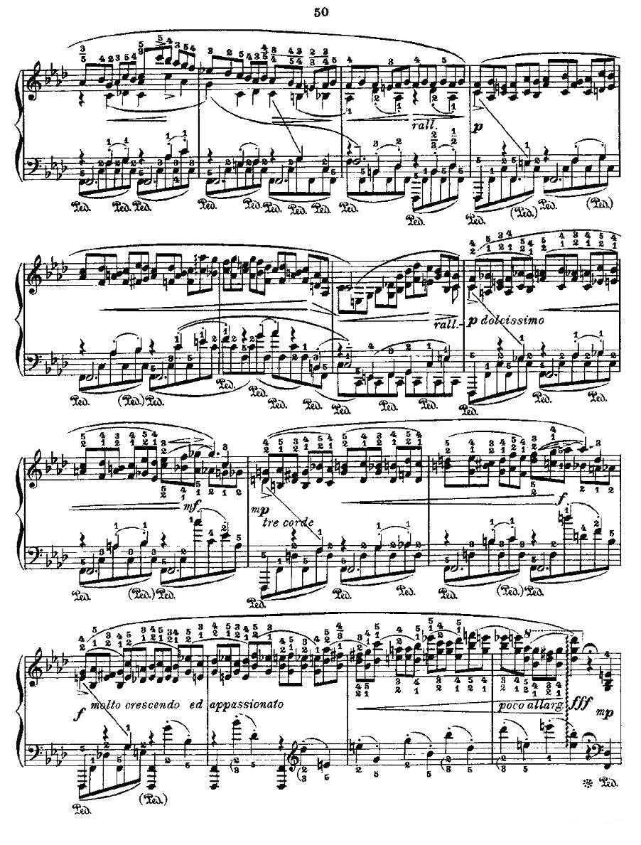 肖邦《练习曲》Fr.Chopin Op.10 No9-2钢琴曲谱（图4）