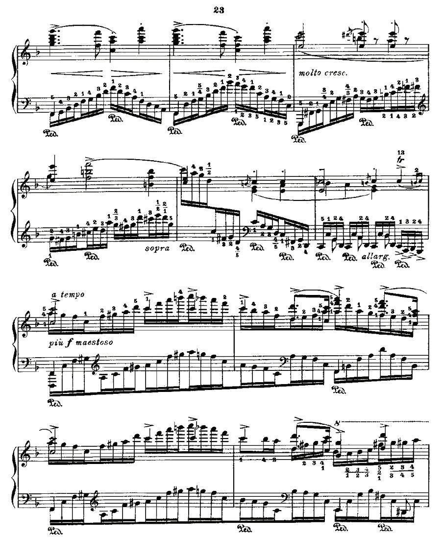 肖邦《练习曲》Fr.Chopin Op.10 No8-1钢琴曲谱（图2）