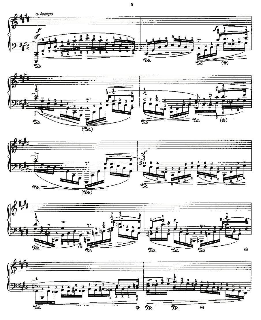 肖邦《练习曲》Fr.Chopin Op.10 No12钢琴曲谱（图2）