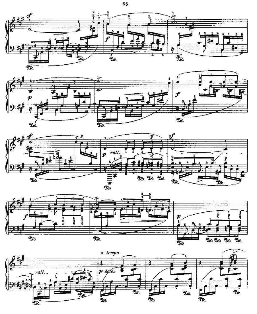 肖邦《练习曲》Fr.Chopin Op.10 No9-3钢琴曲谱（图4）
