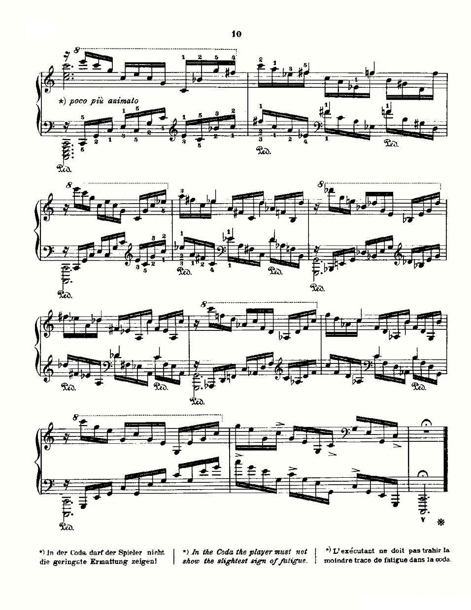 肖邦《练习曲》Fr.Chopin Op.10 No1-1钢琴曲谱（图8）