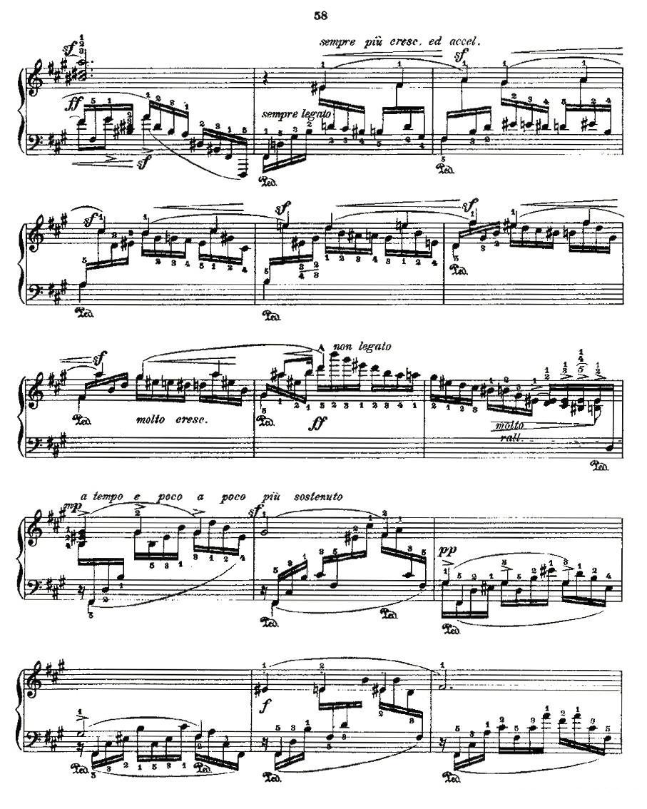 肖邦《练习曲》Fr.Chopin Op.10 No9-3钢琴曲谱（图7）